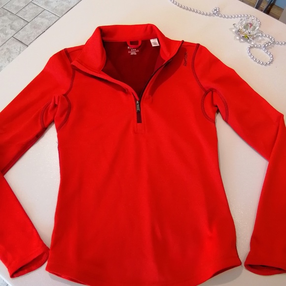 REEBOK Performance Quarter Zip Long Sleeve NWOT - Picture 3 of 8
